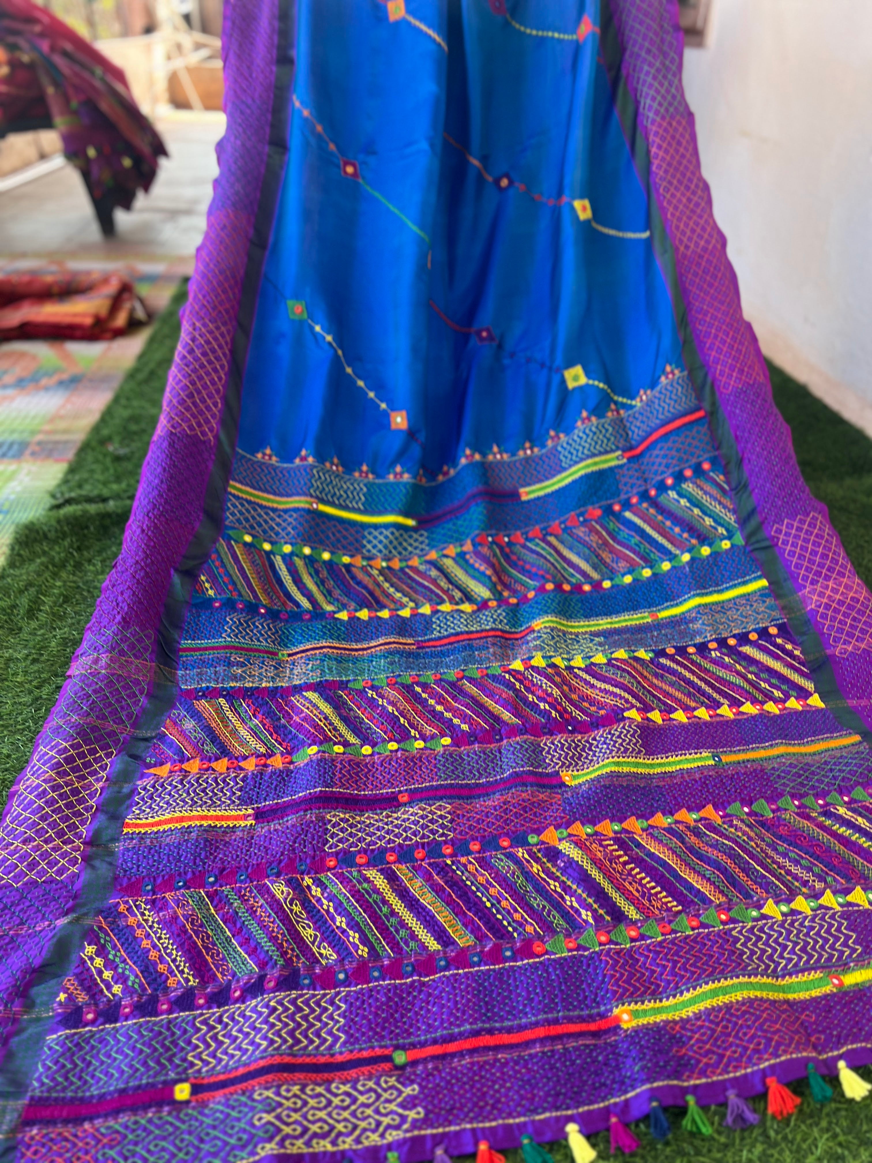 Molkalmuru silk lambani saree