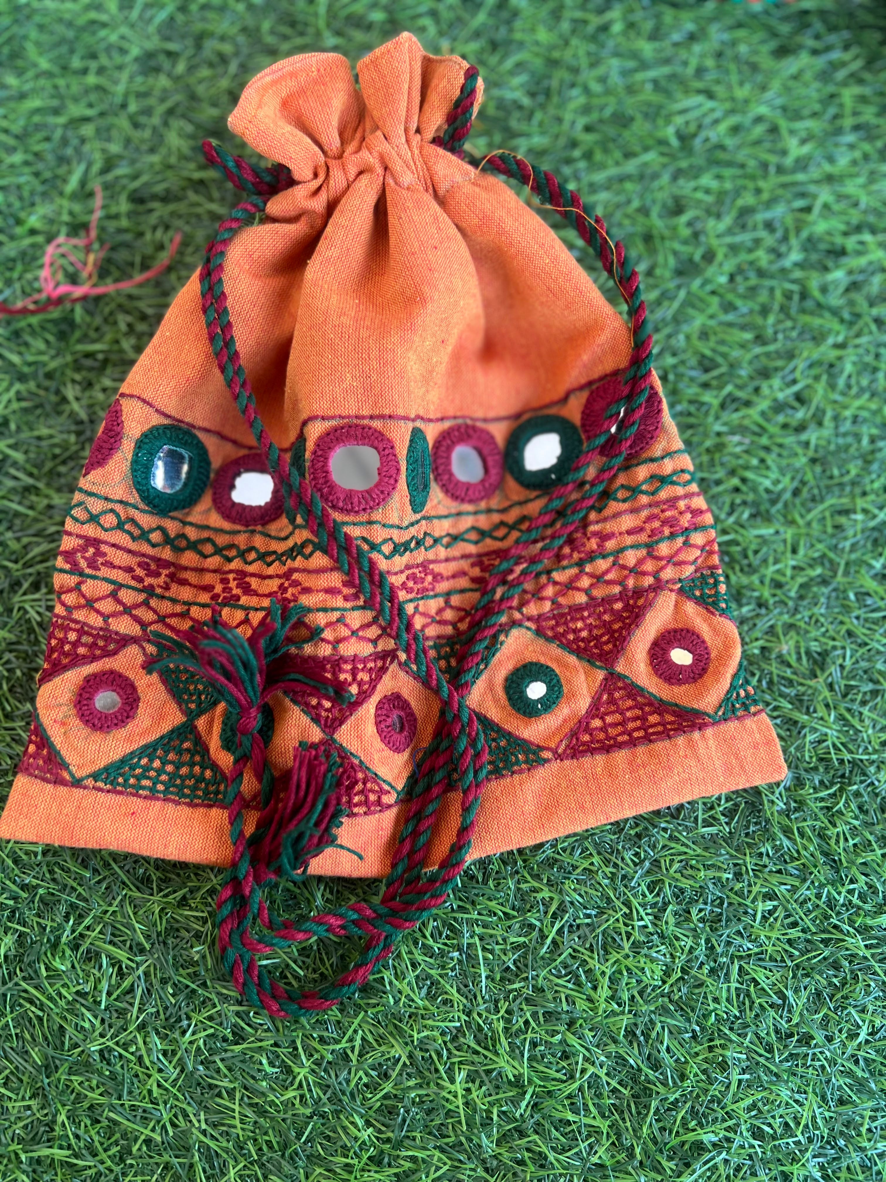 Cotton lambani potli bag