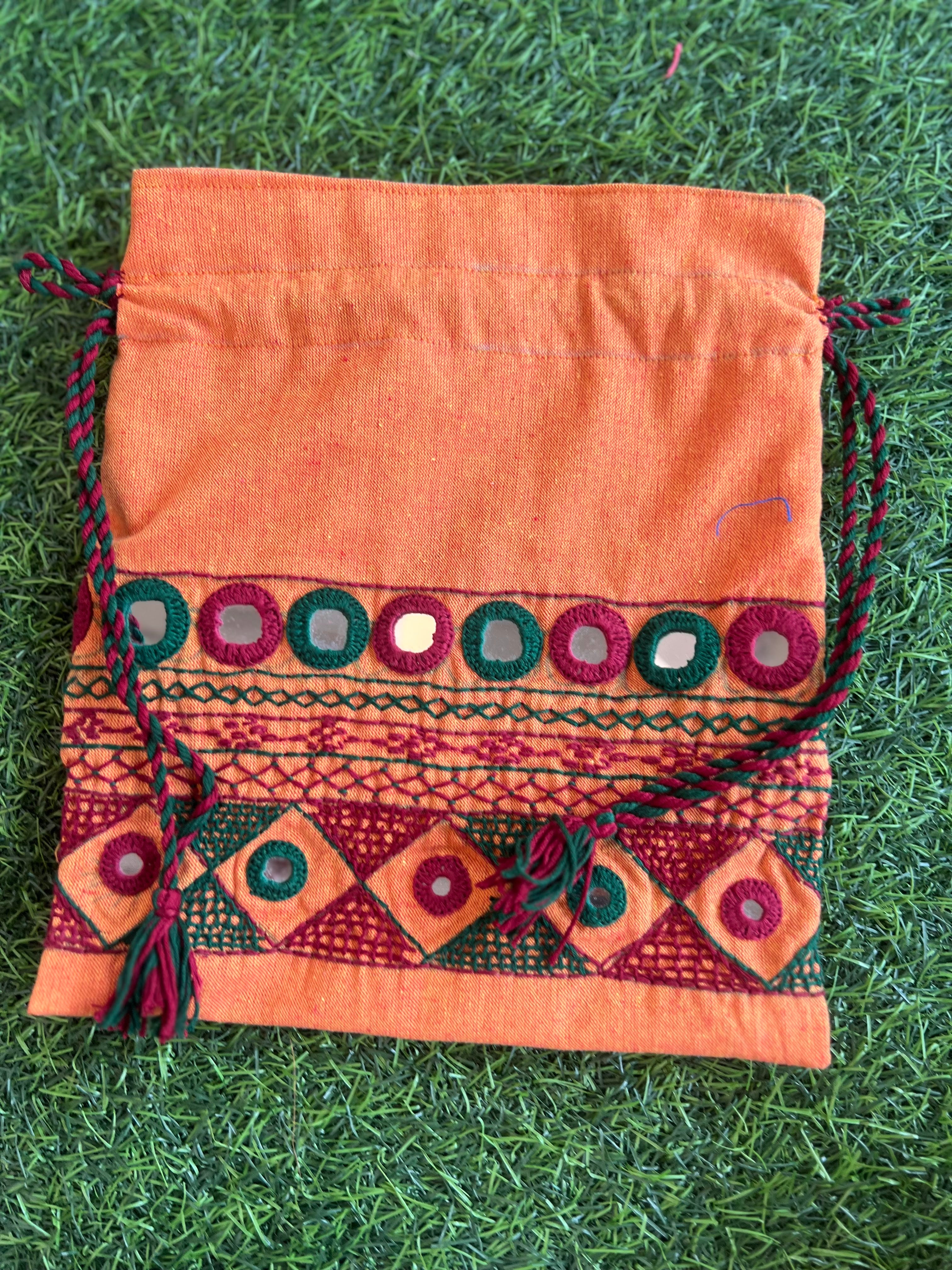 Cotton lambani potli bag