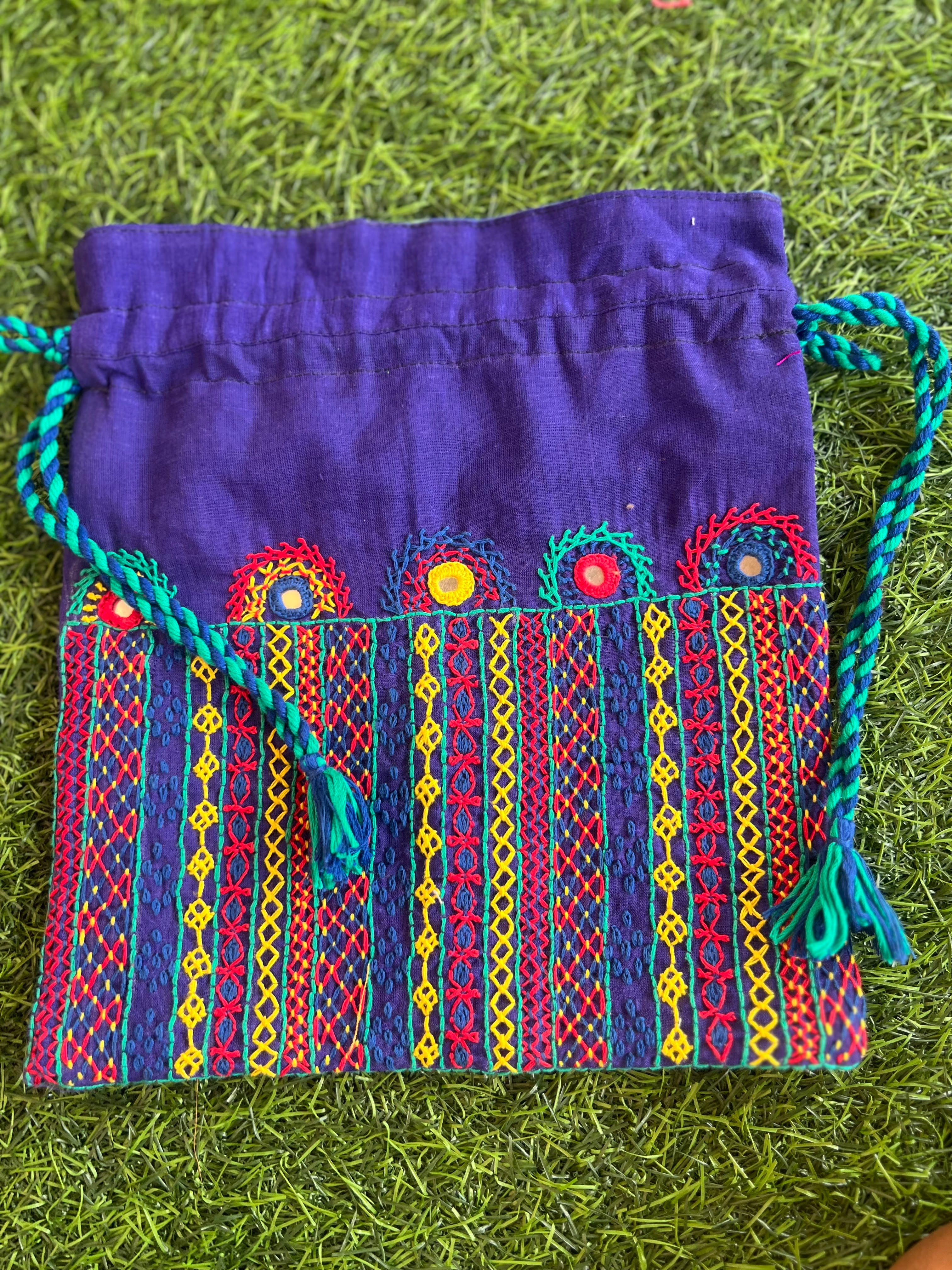 Cotton lambani potli bag