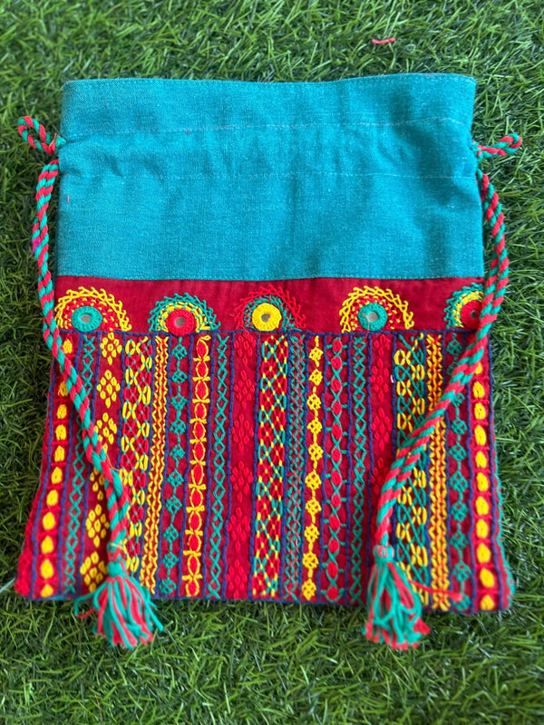 Cotton lambani potli bag