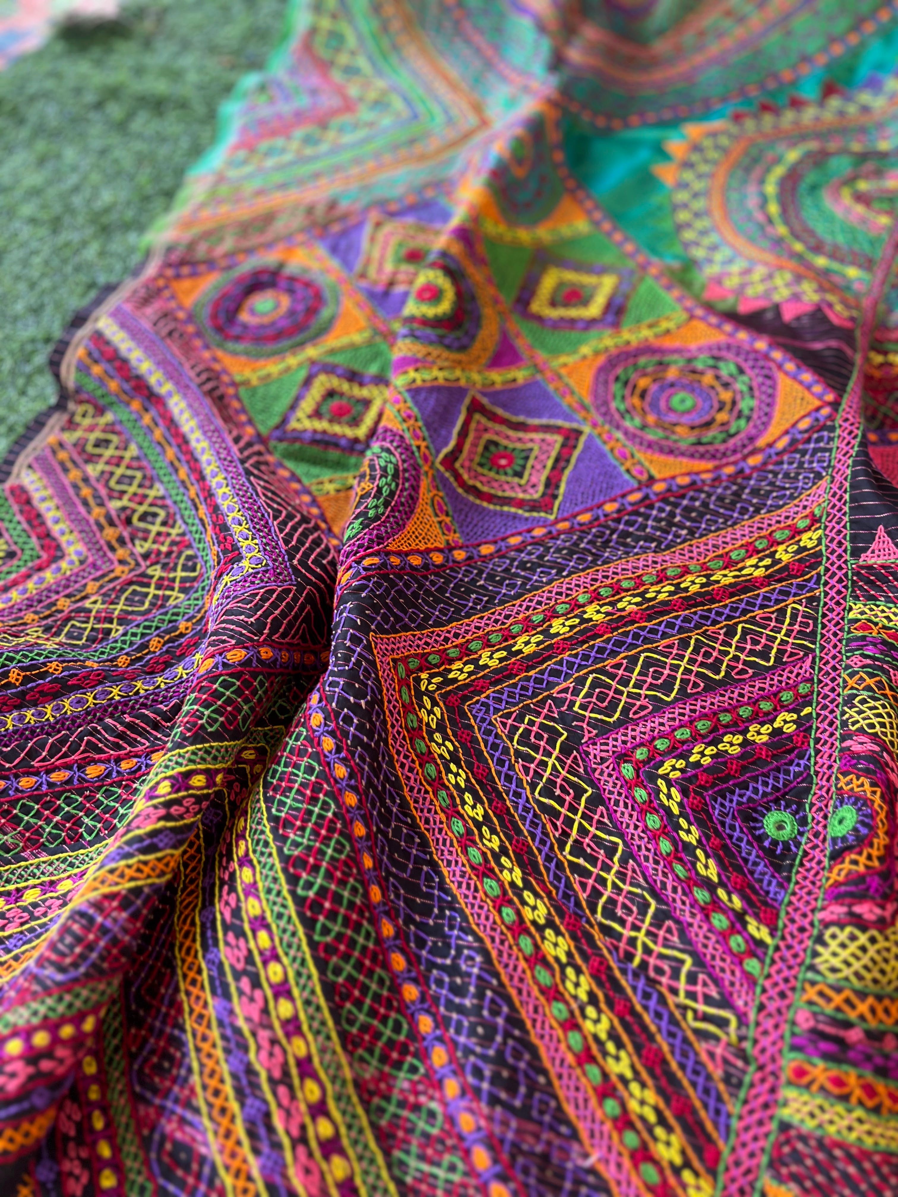 Molkalmuru silk lambani saree