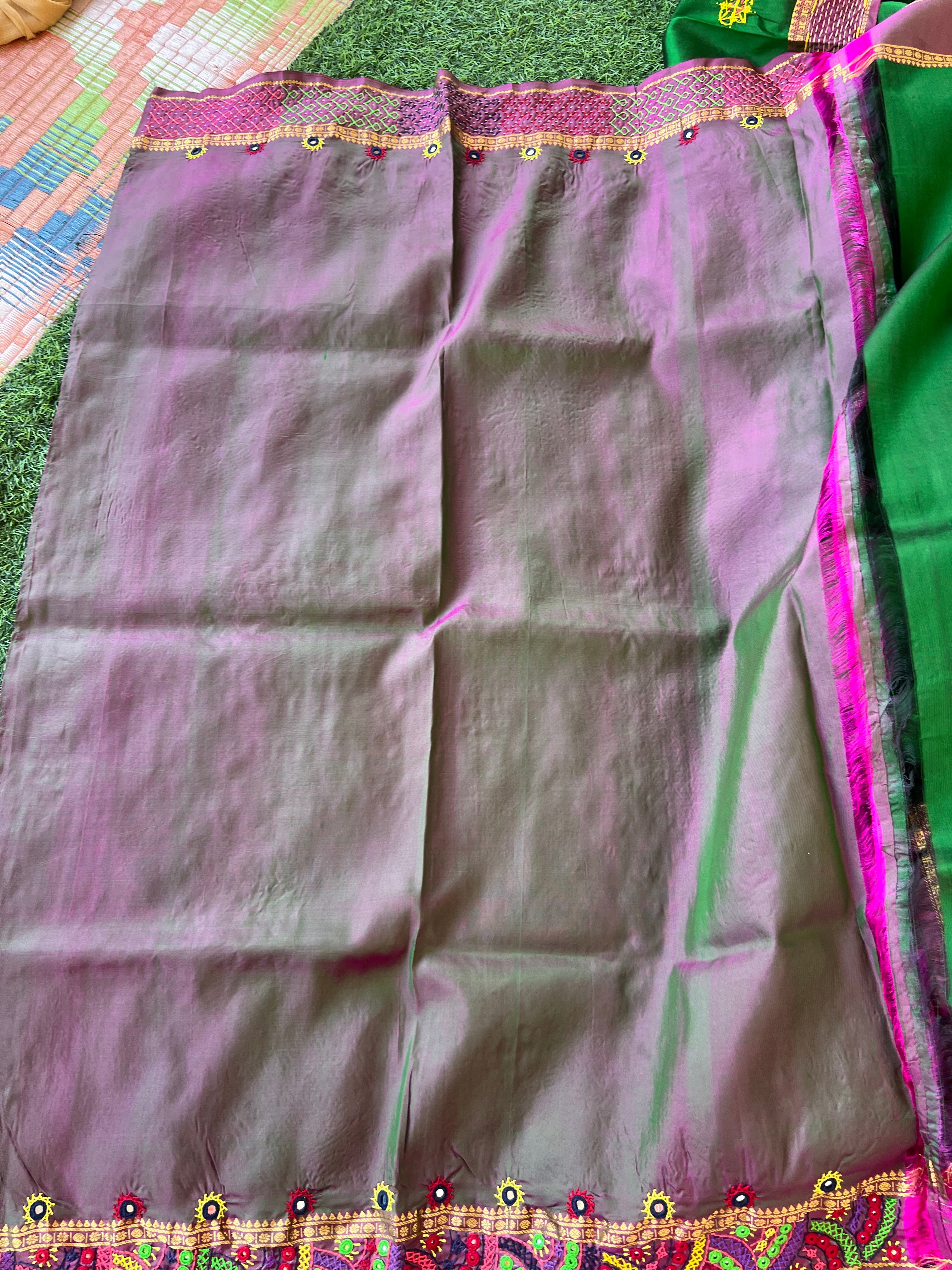 Molkalmuru silk lambani saree