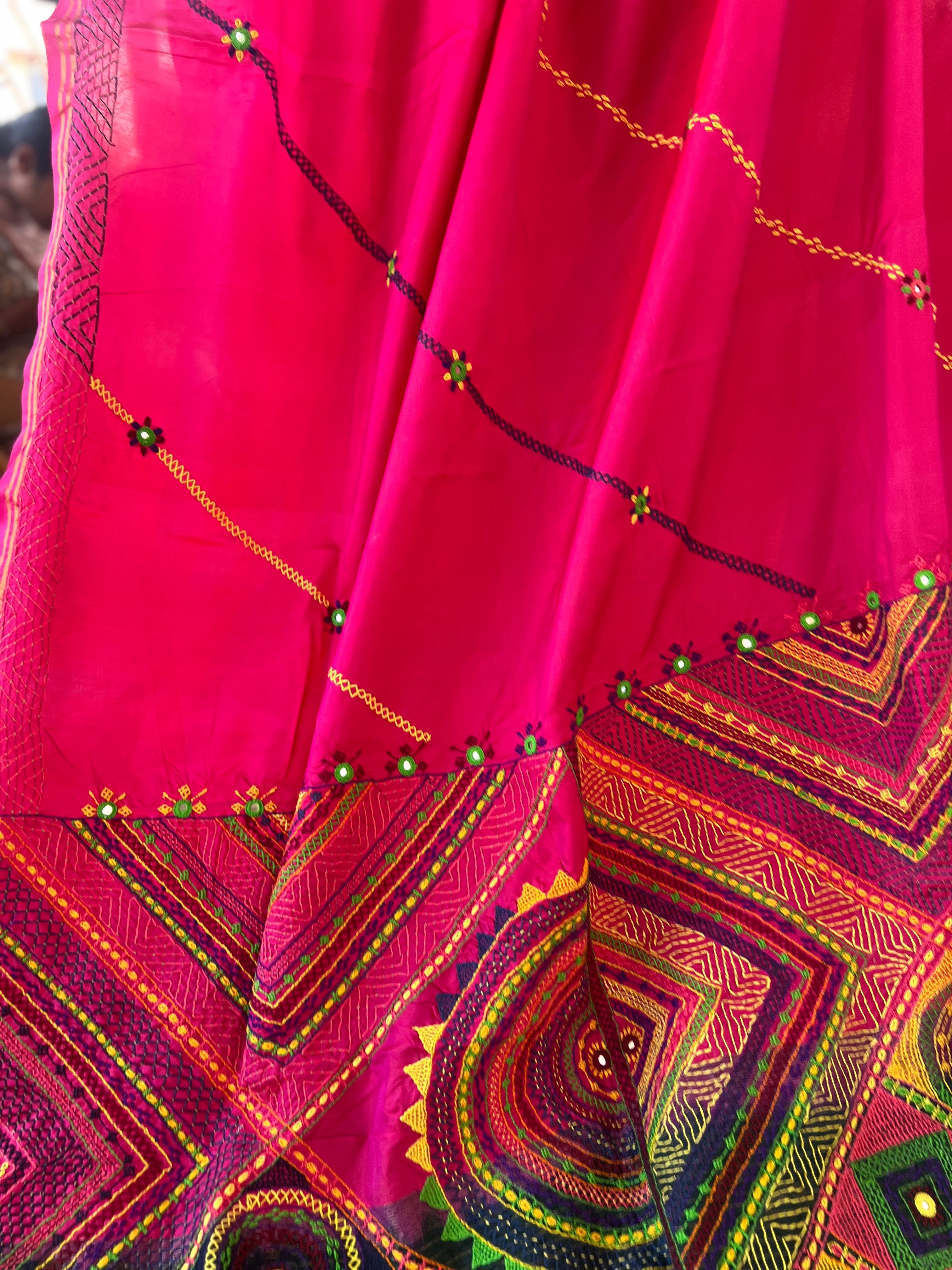 Molkalmuru silk lambani saree