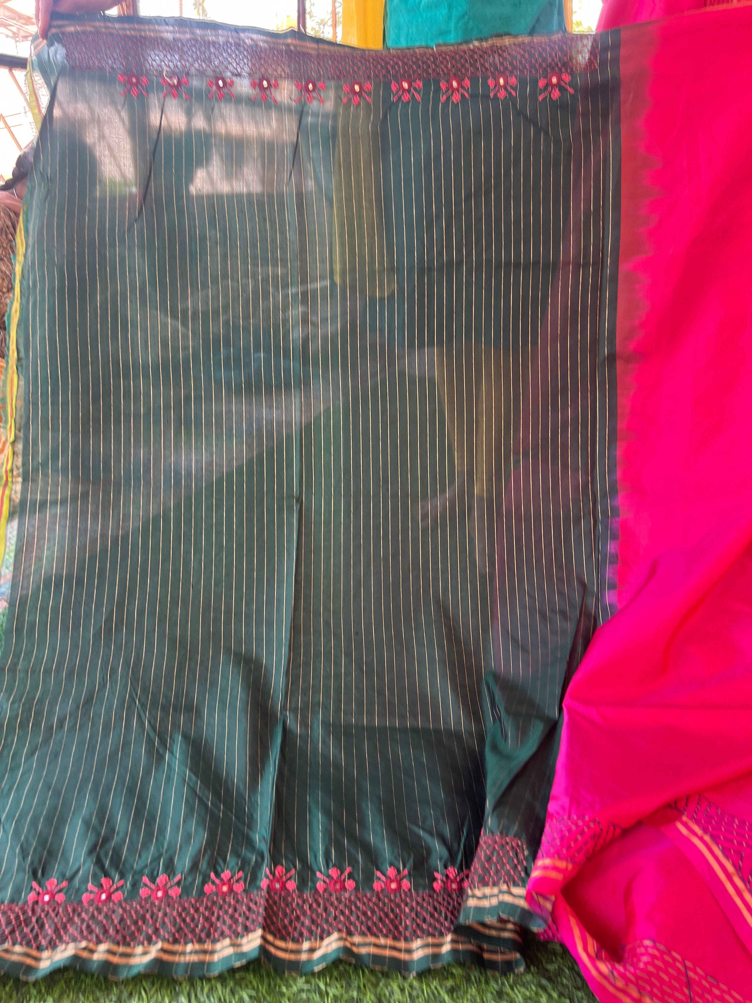 Molkalmuru silk lambani saree