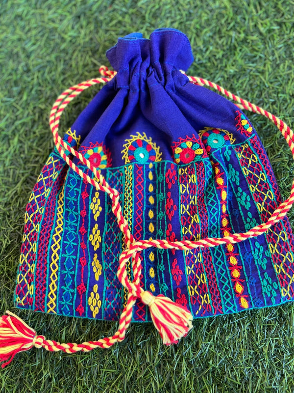 Cotton lambani potli bag