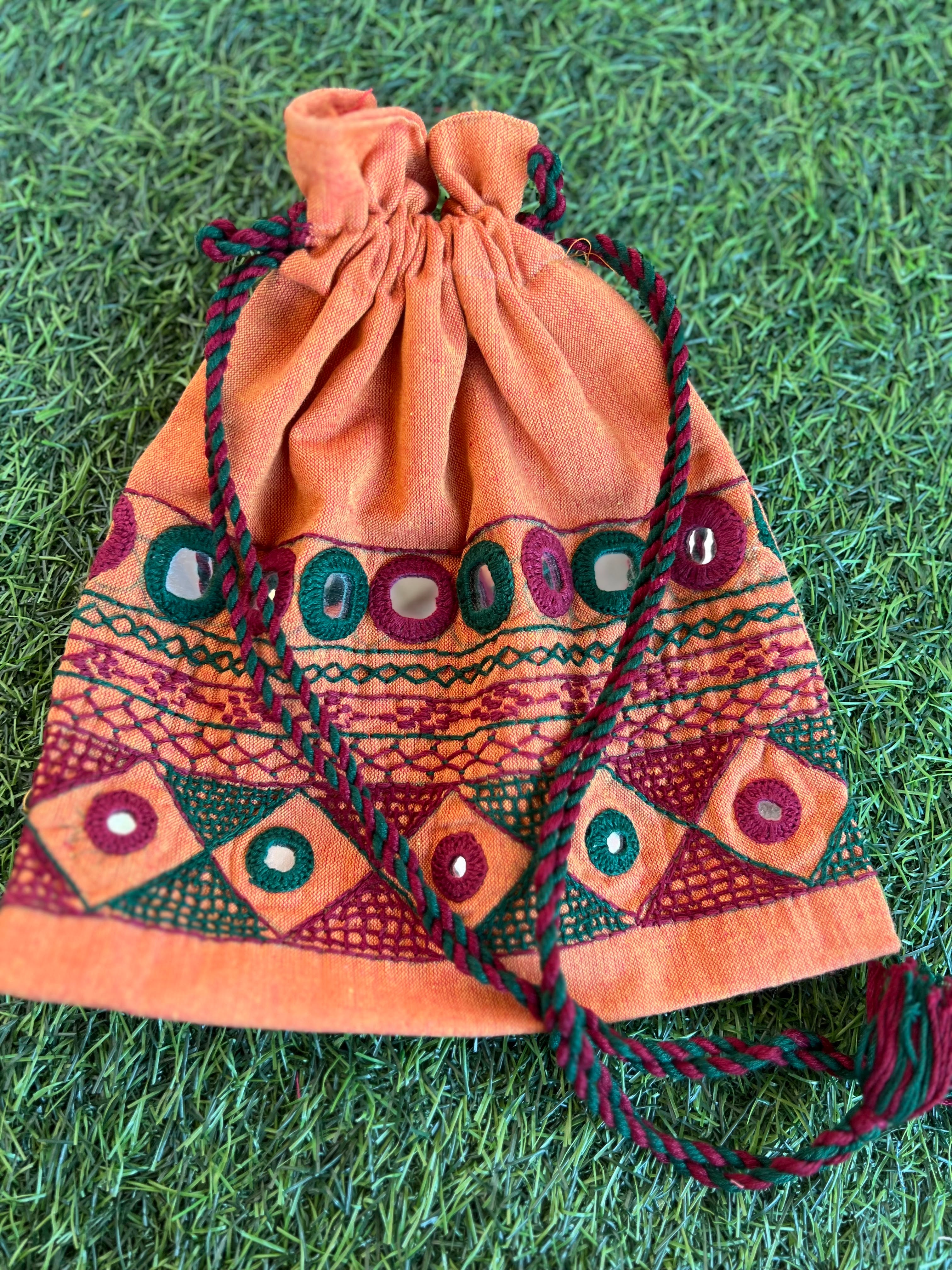 Cotton lambani potli bag