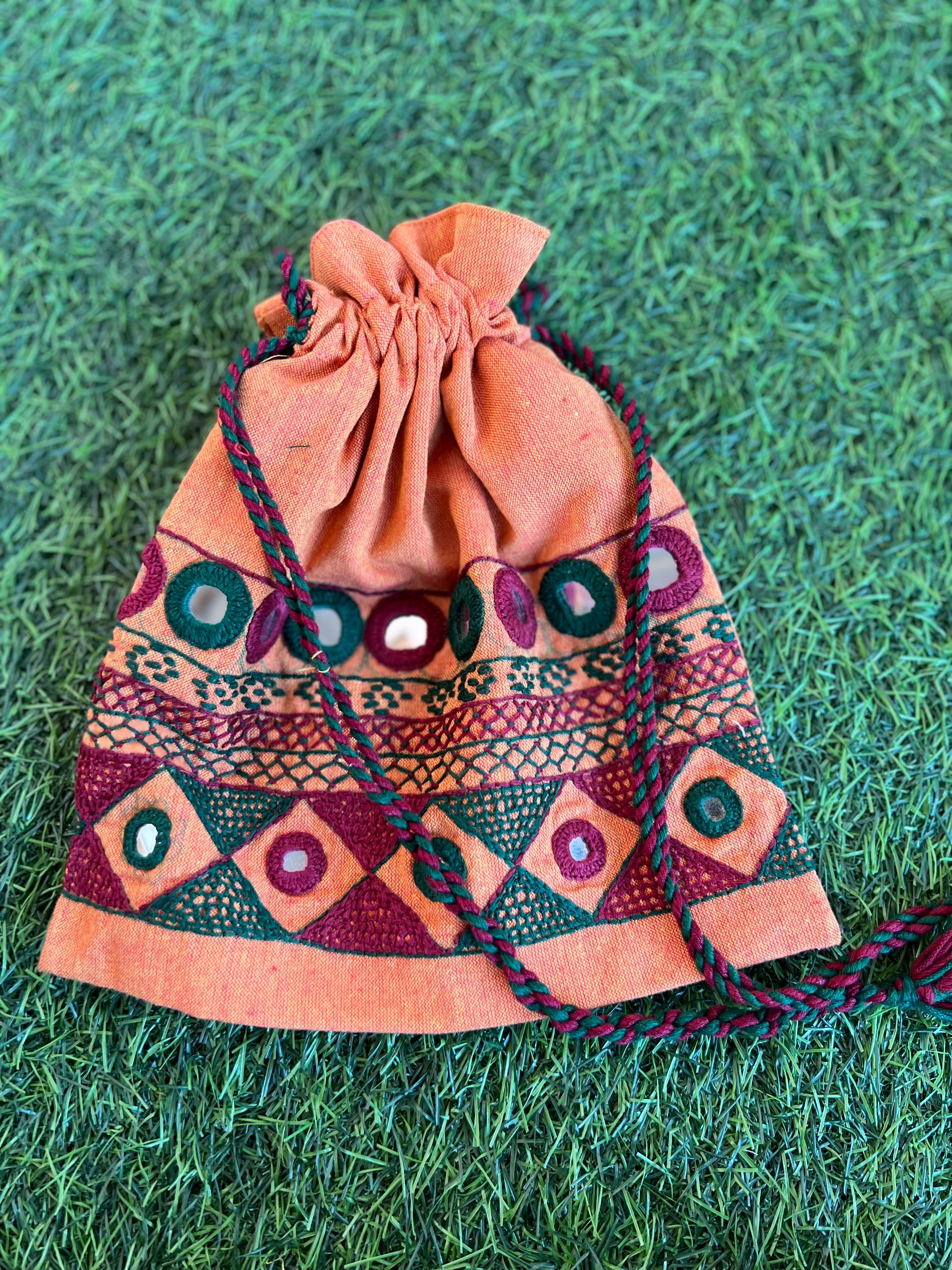 Cotton lambani potli bag