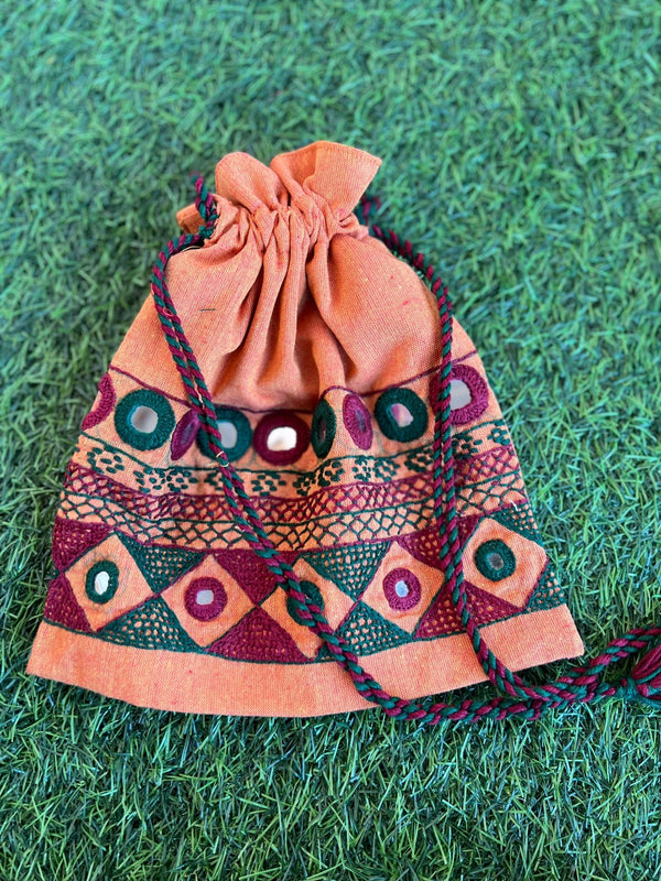 Cotton lambani potli bag
