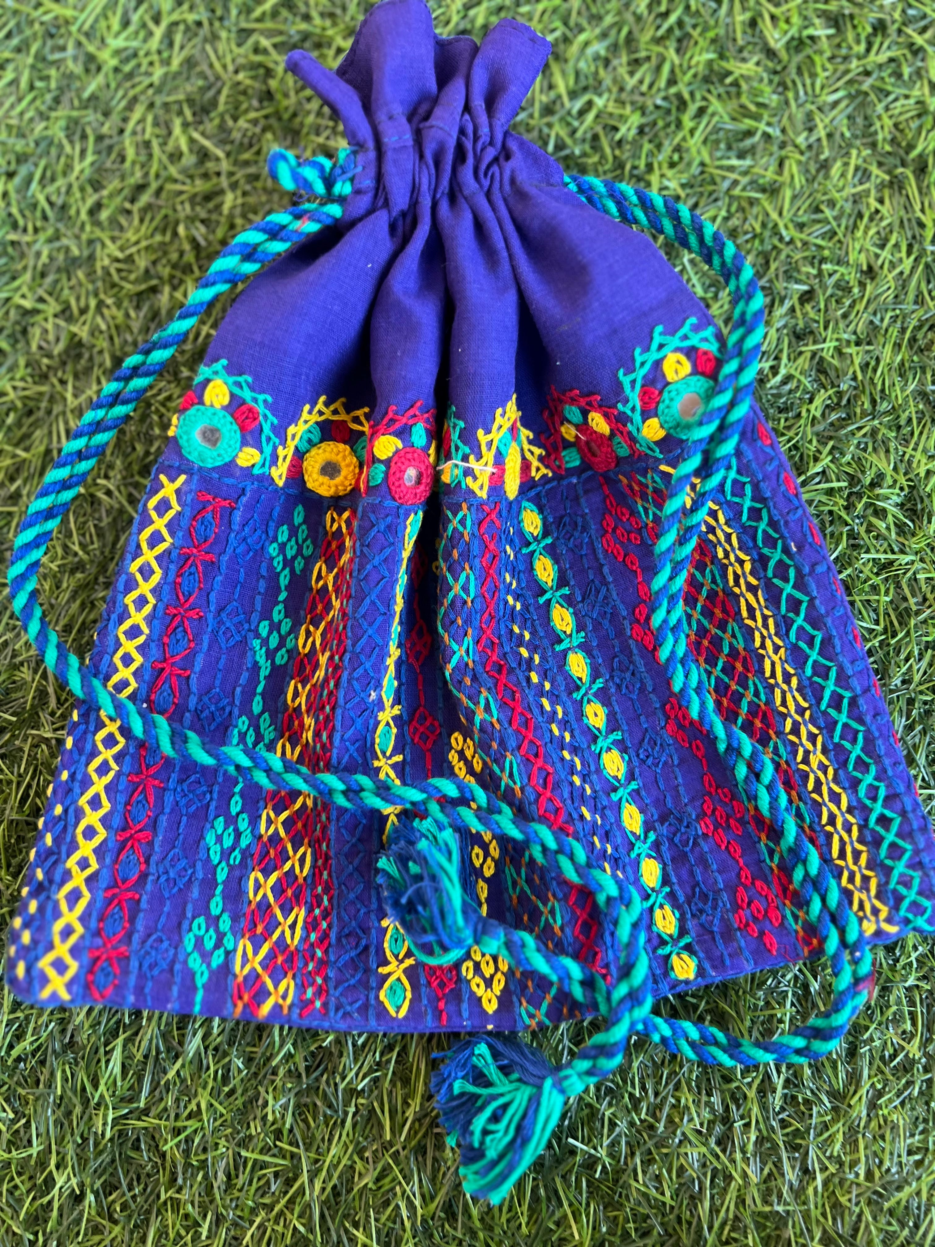 Cotton lambani potli bag