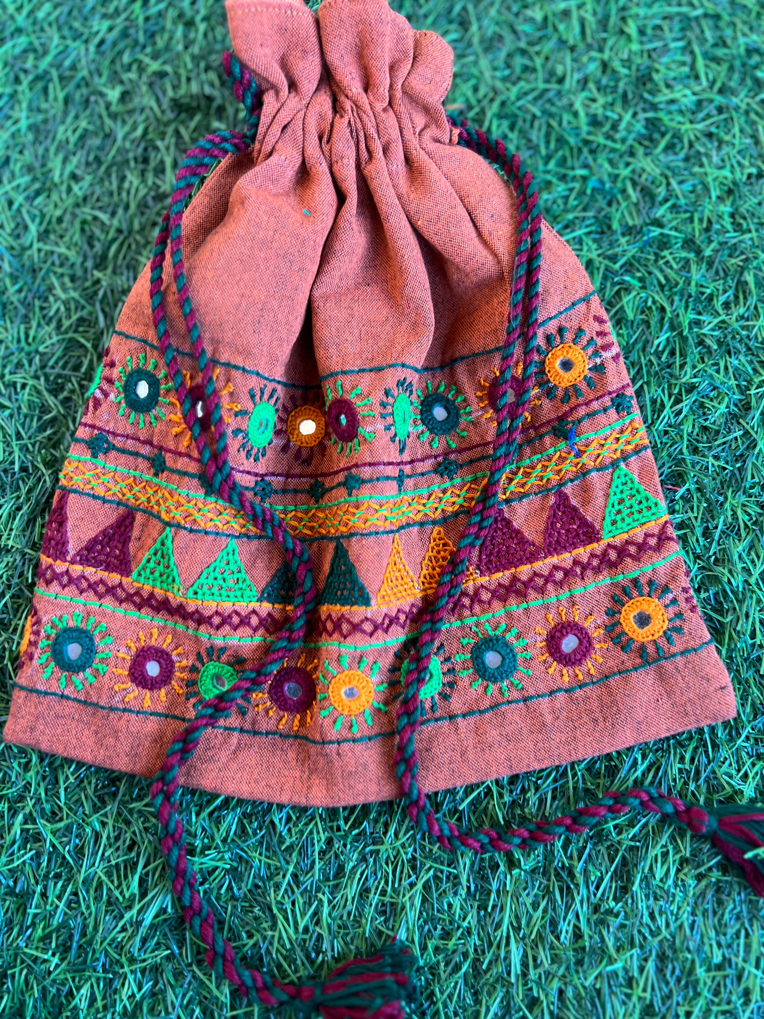 Cotton lambani potli bag