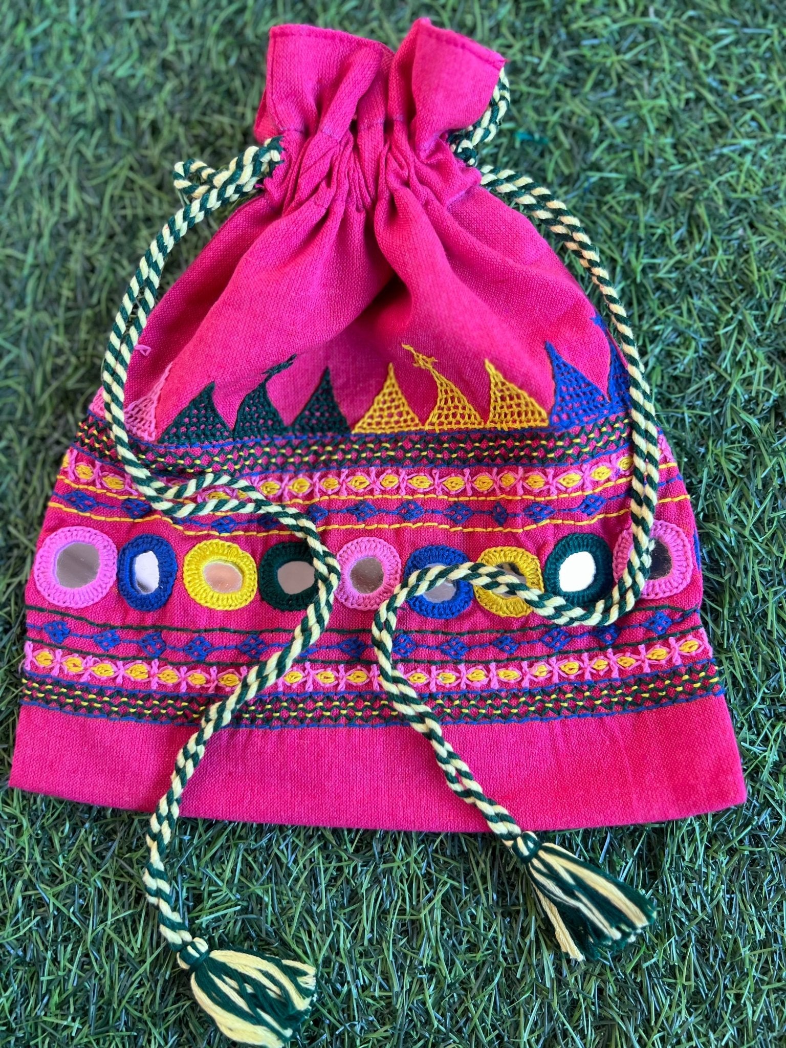 Cotton lambani potli bag