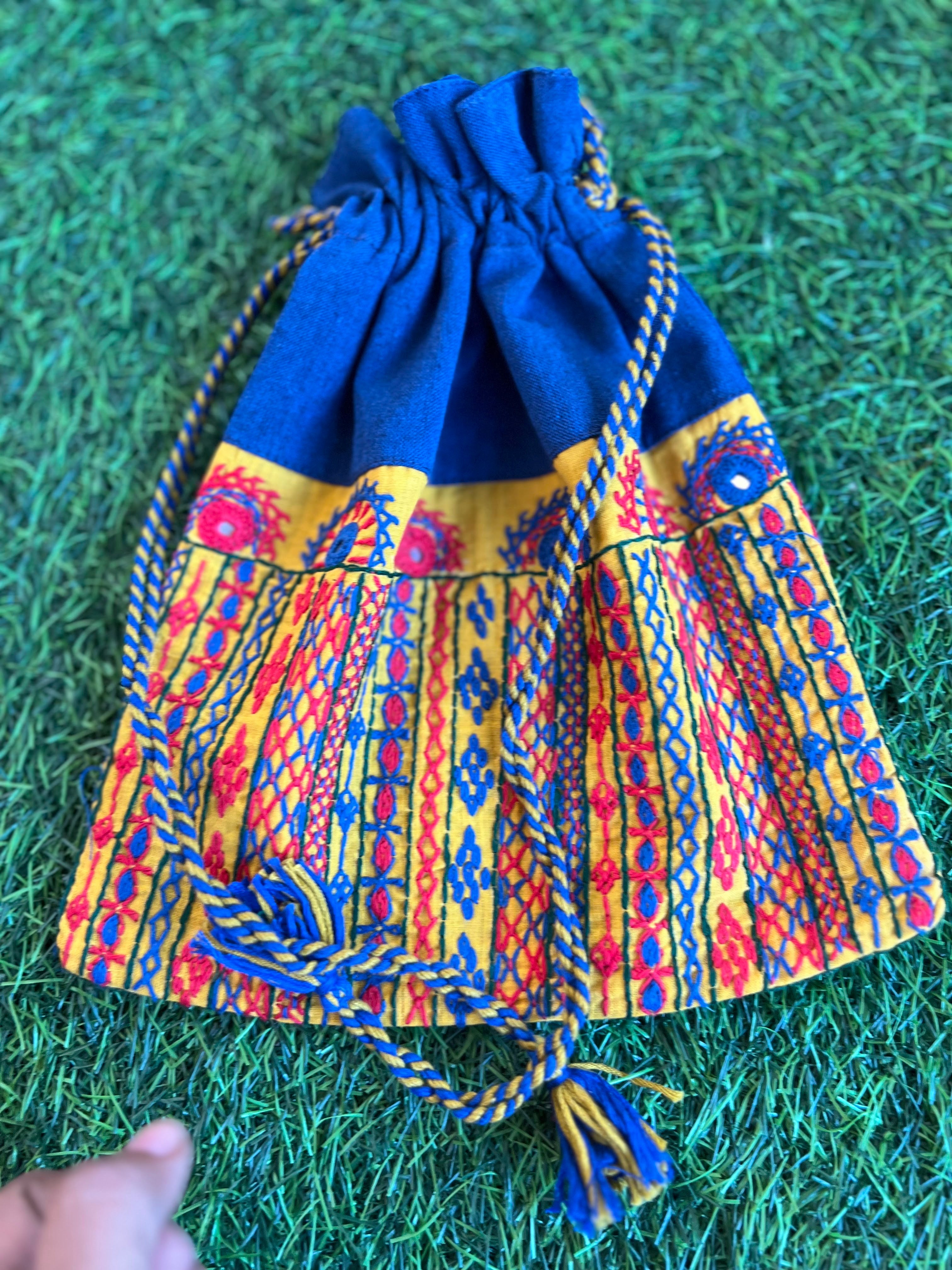 Cotton lambani potli bag