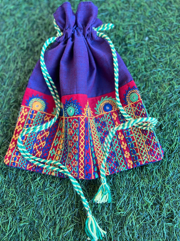 Cotton lambani potli bag