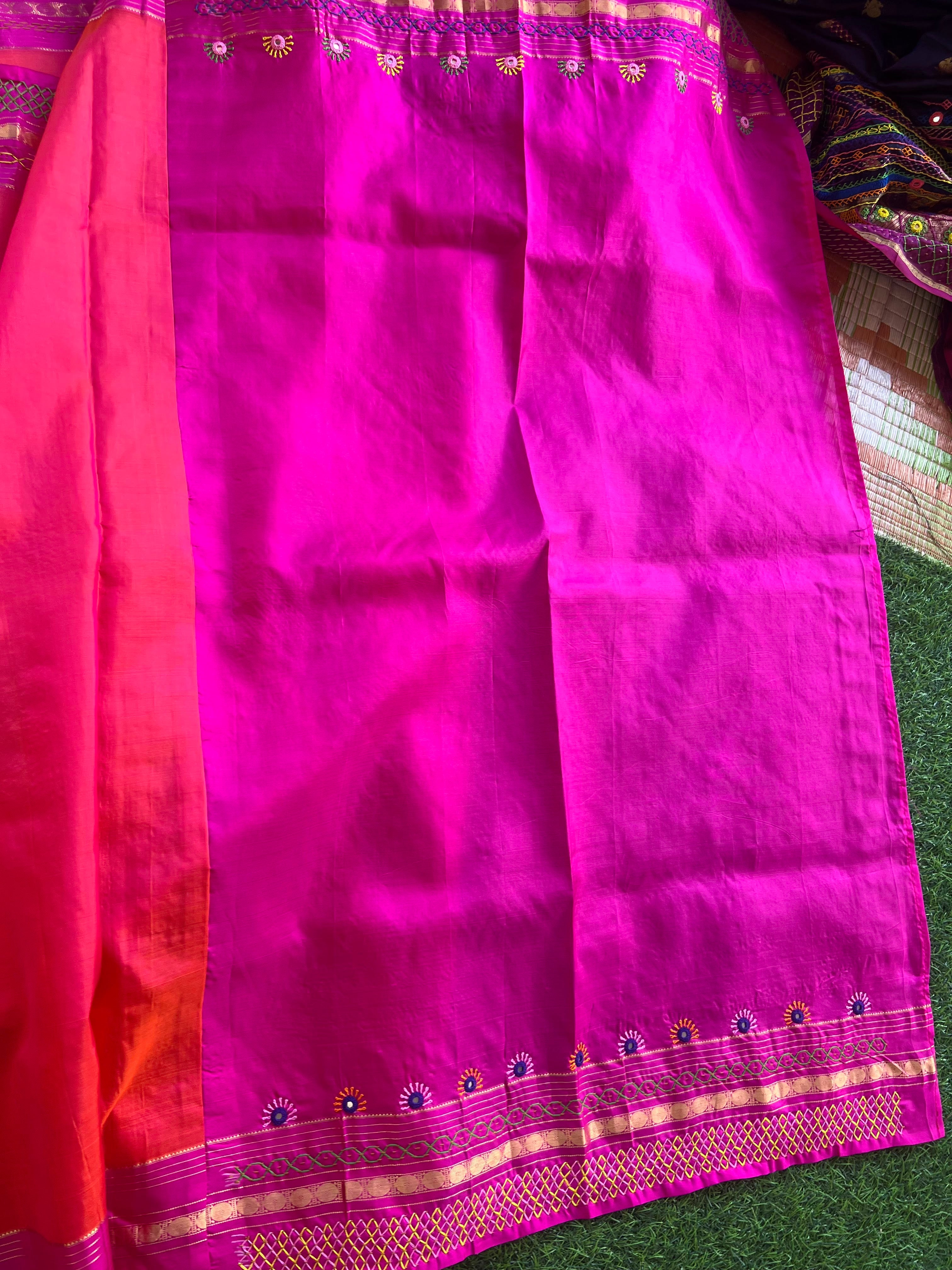 Molkalmuru silk lambani saree