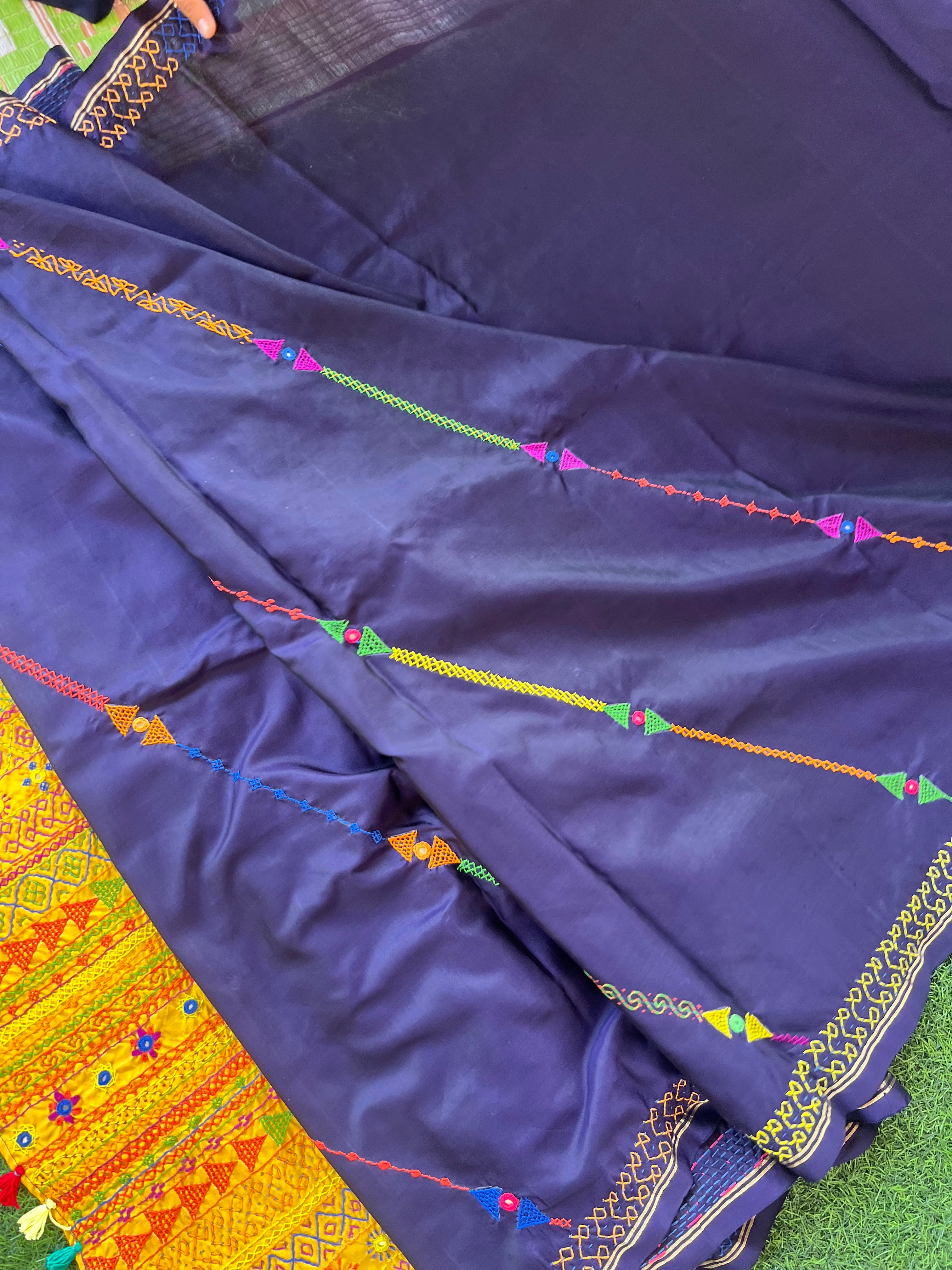 Molkalmuru silk lambani saree