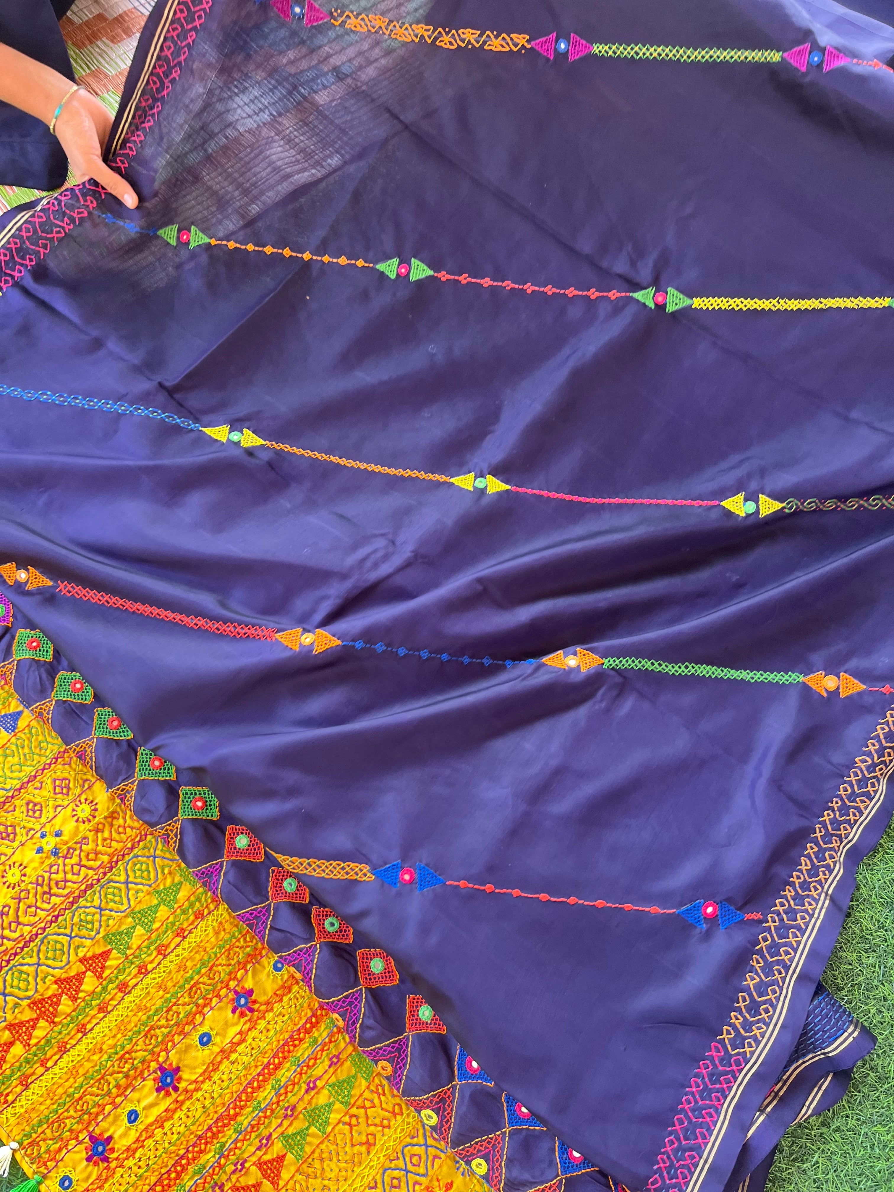 Molkalmuru silk lambani saree