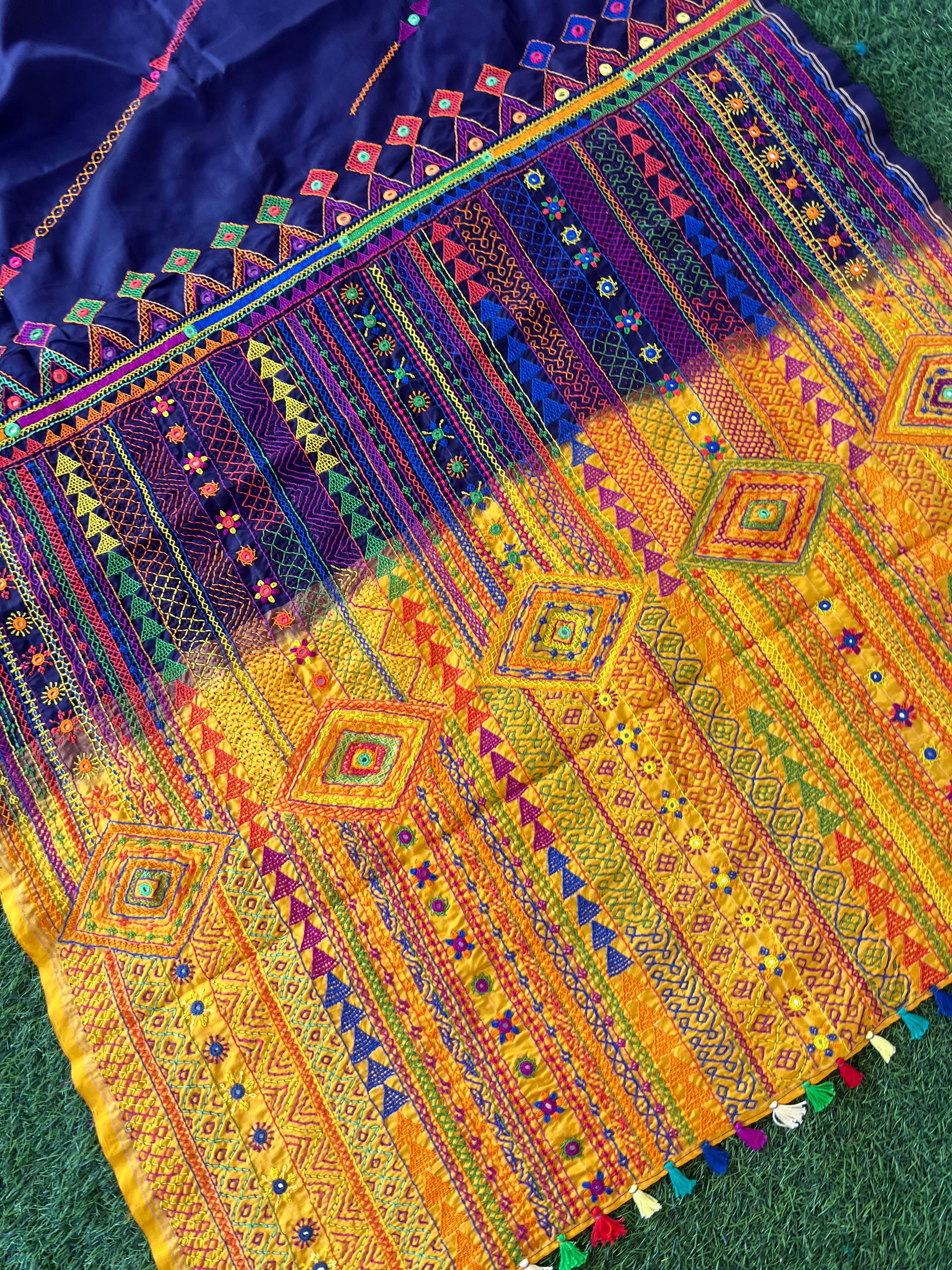 Molkalmuru silk lambani saree