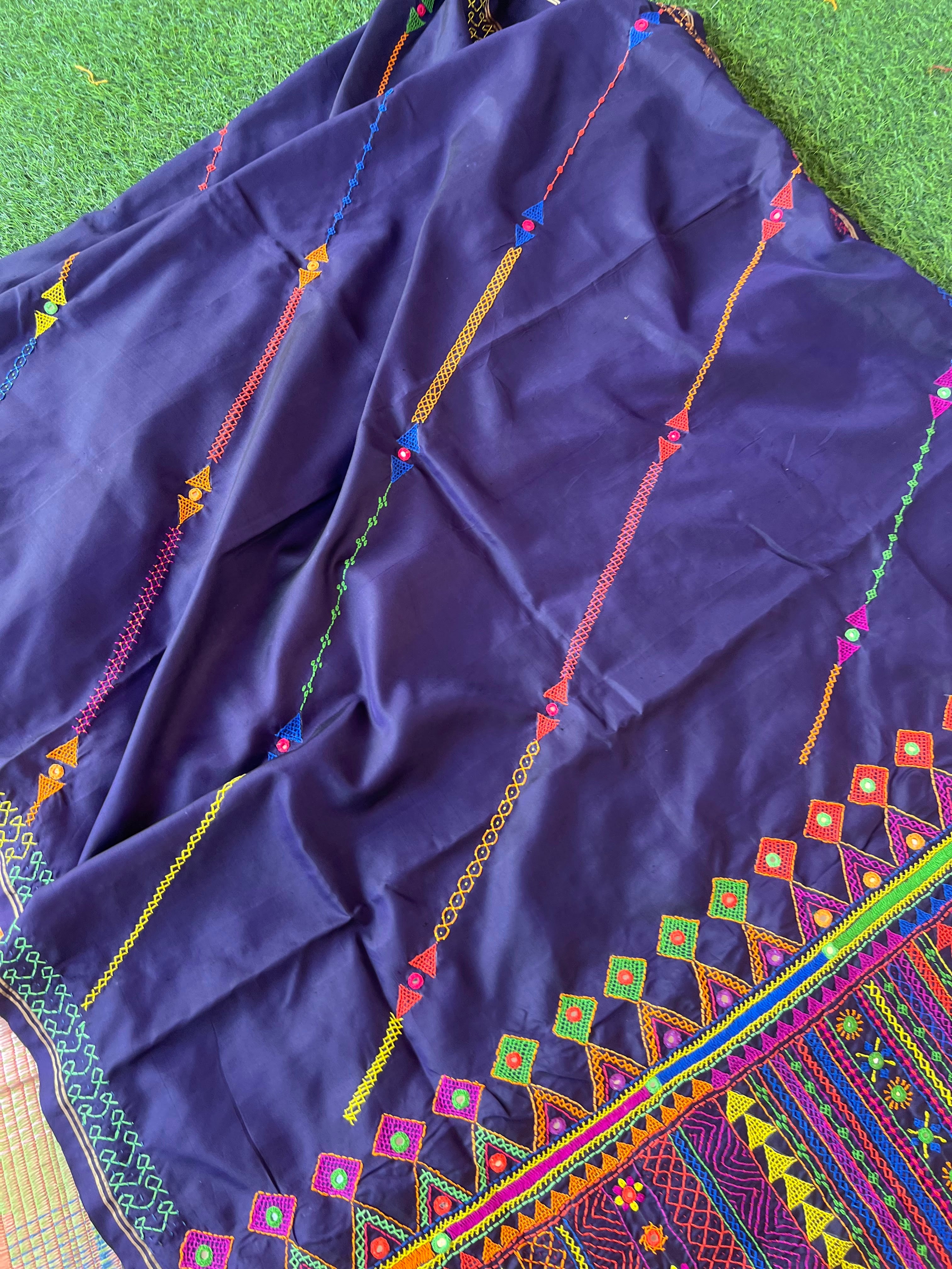 Molkalmuru silk lambani saree