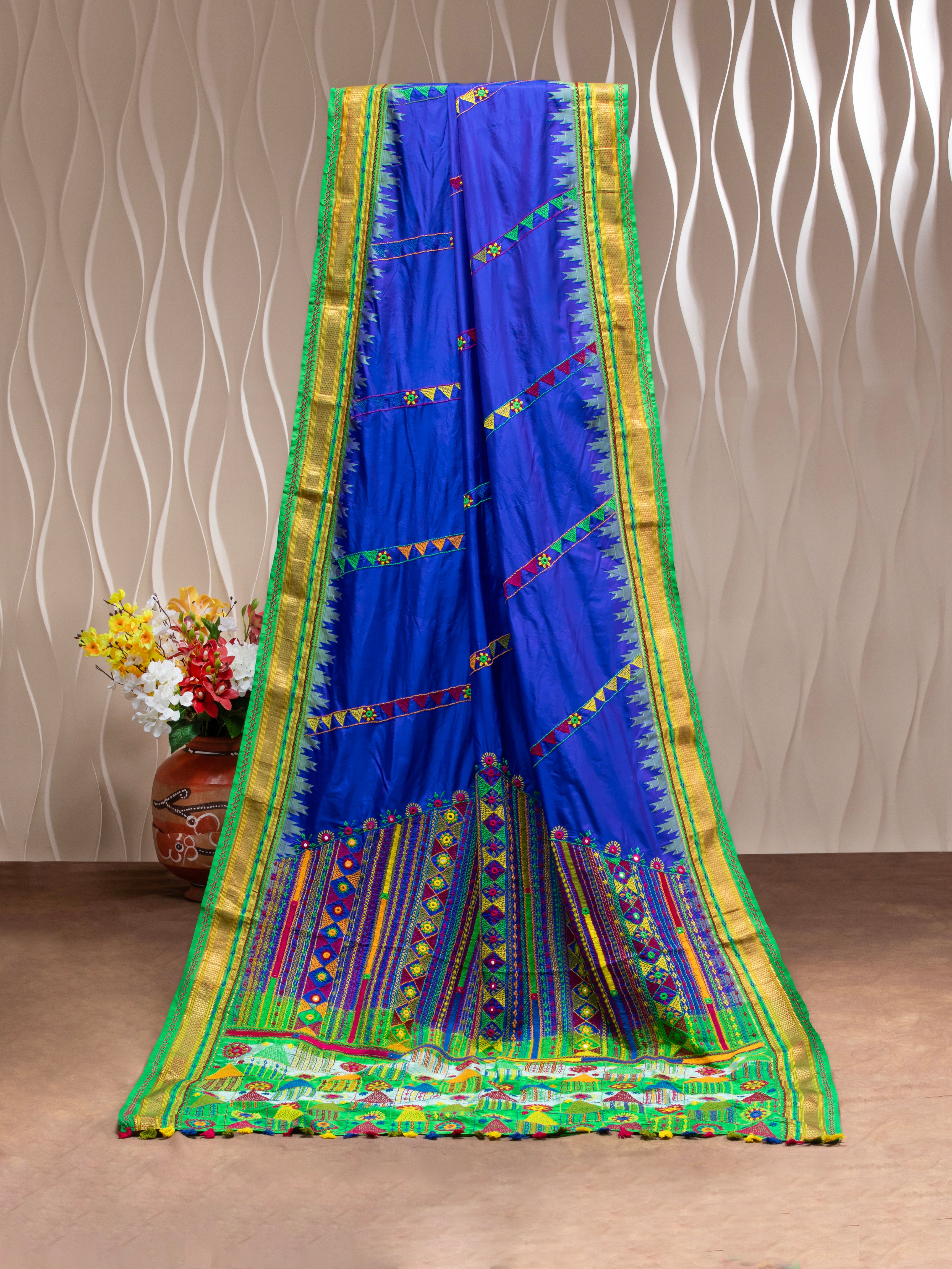 Lambani saree online | Handcrafted | silk saree