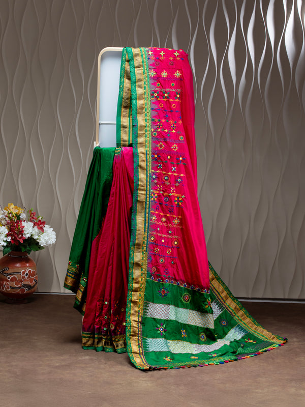 Lambani saree online | Handcrafted | silk saree