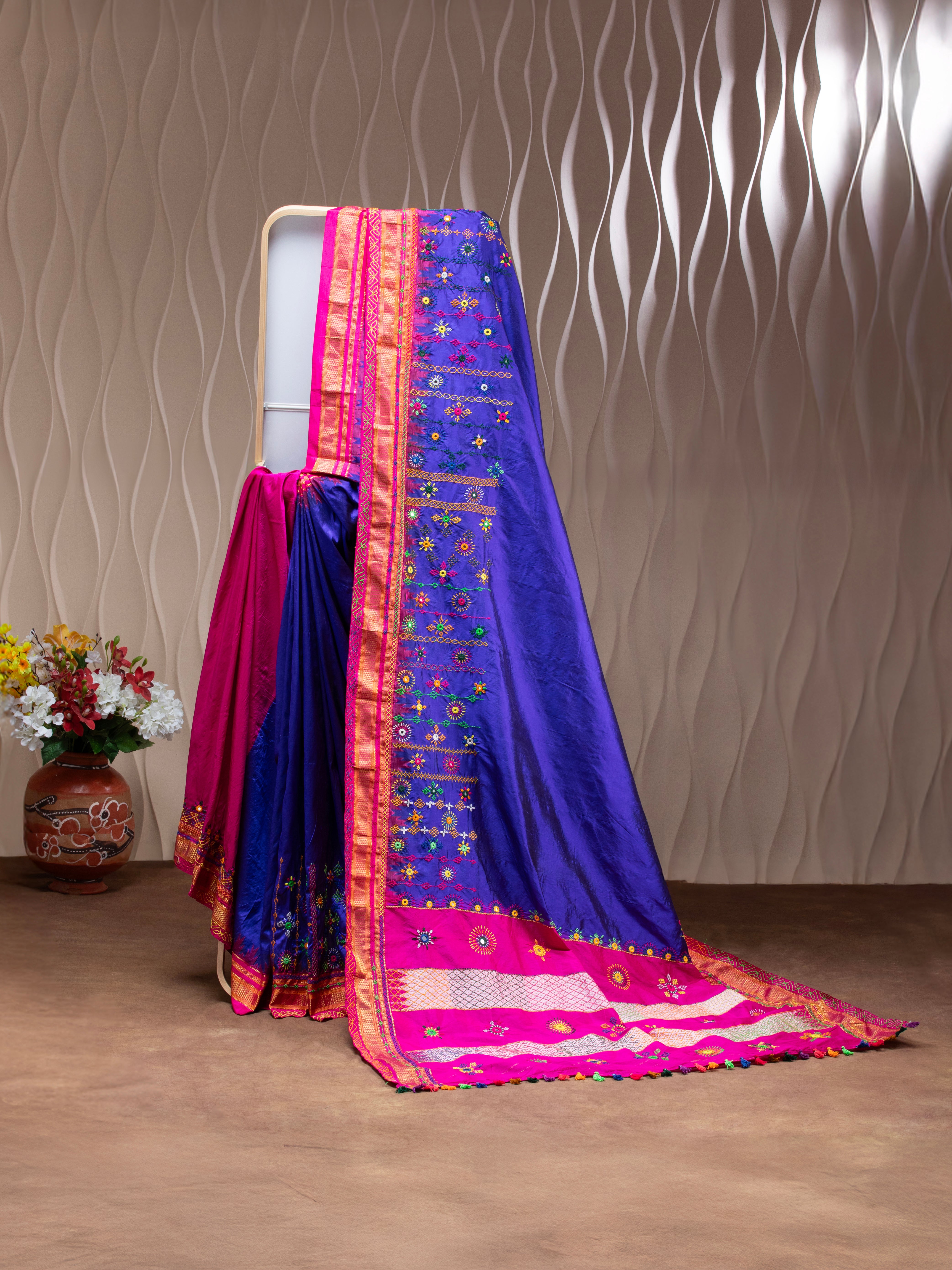 Lambani saree online | Handcrafted | silk saree