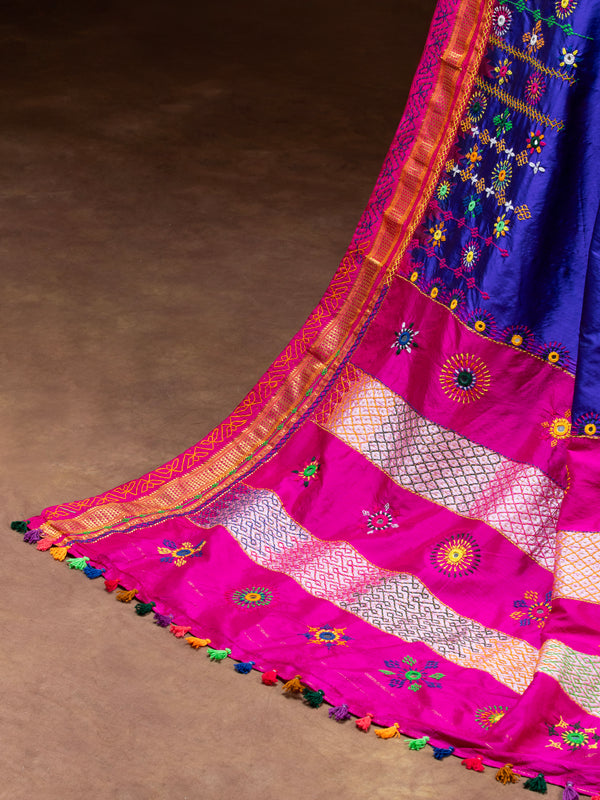 Lambani saree online | Handcrafted | silk saree