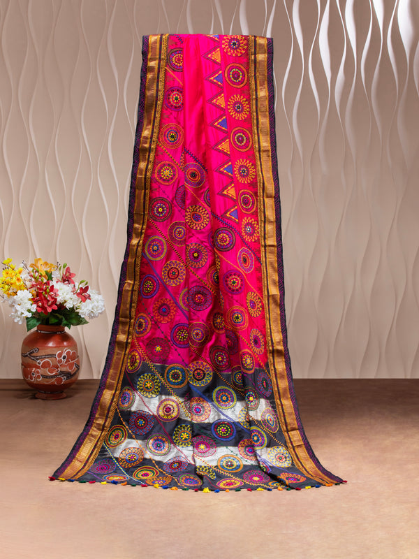 Lambani saree online | Handcrafted | silk saree