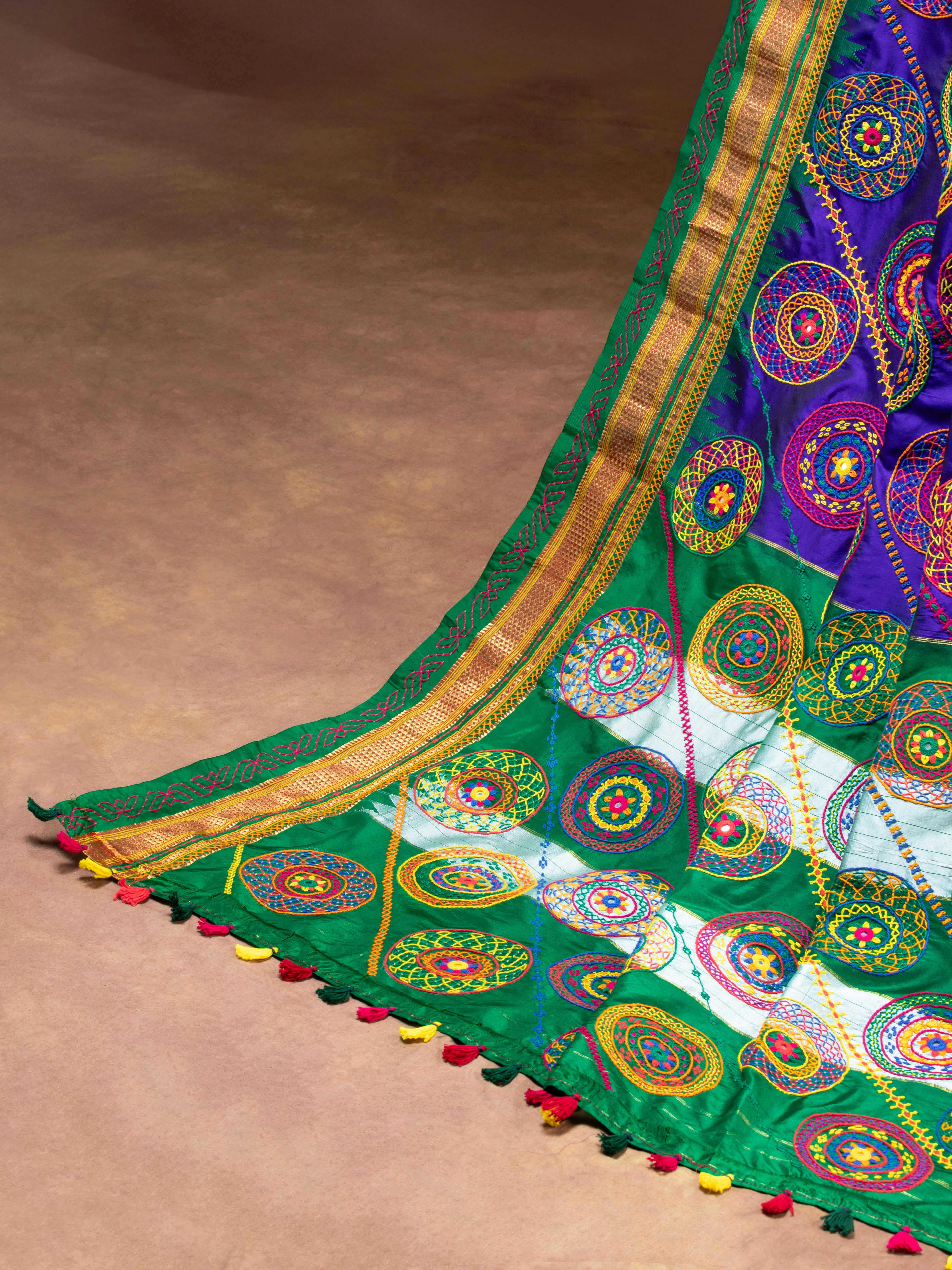 Lambani saree online | Handcrafted | silk saree