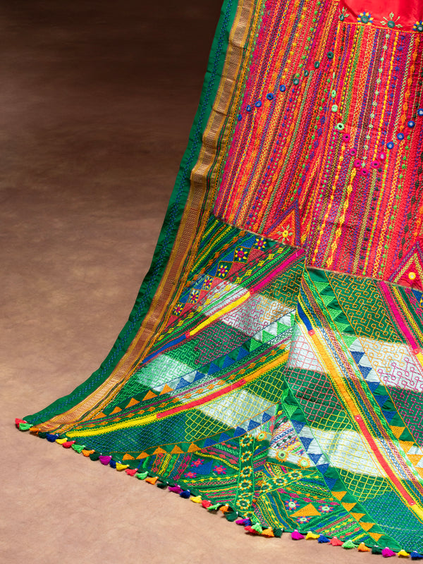 Lambani saree online | Handcrafted | silk saree