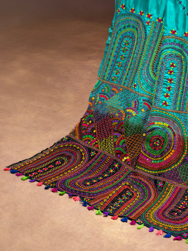 Lambani saree online | Handcrafted | silk saree