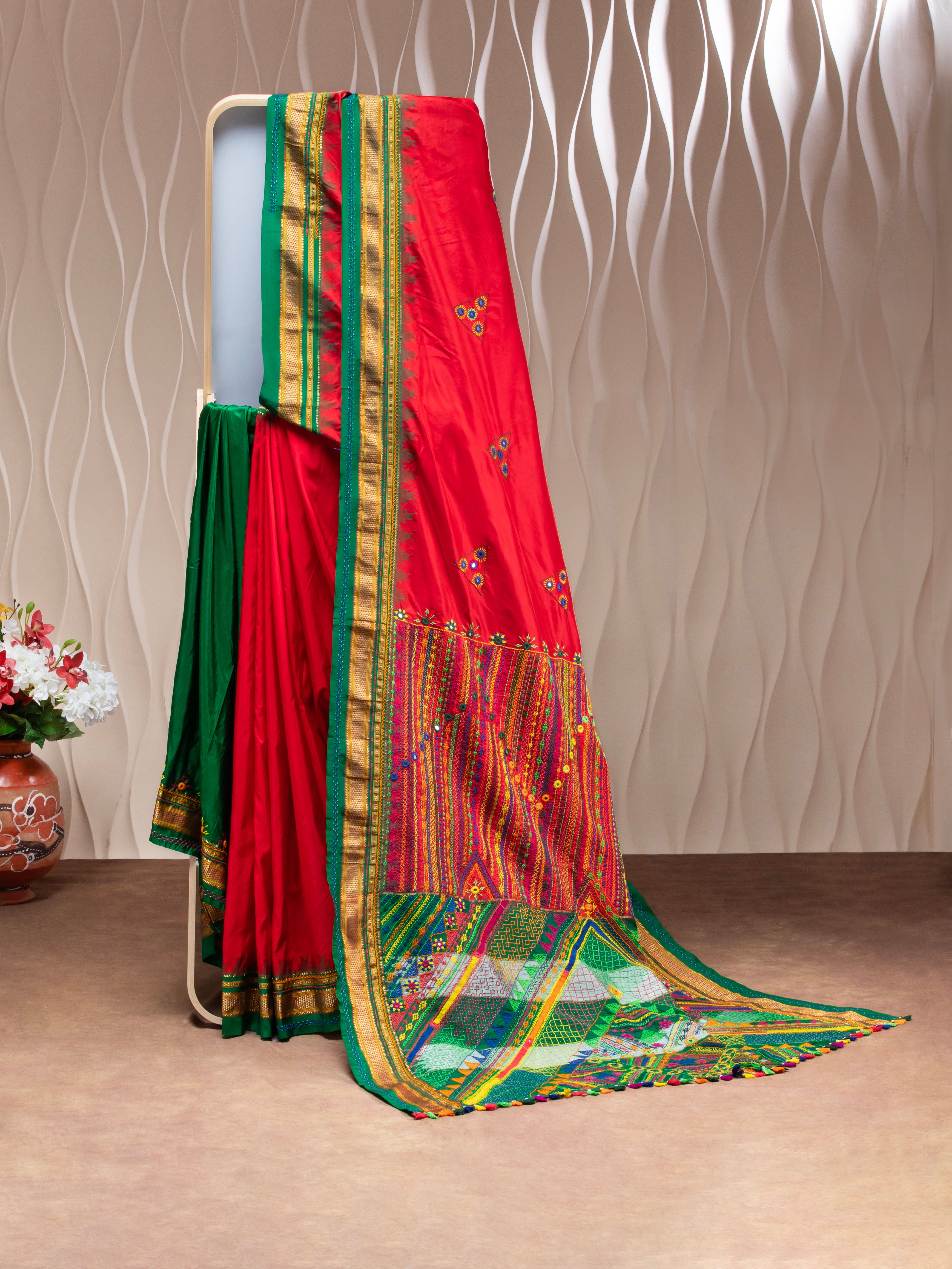 sandur lambani saree